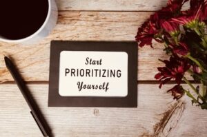 How to prioritise yourself